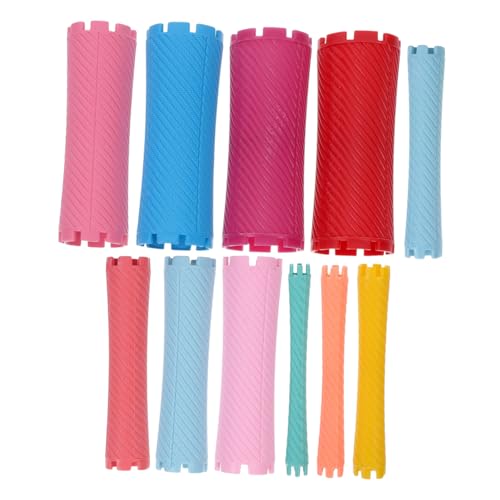 SOIMISS 100 piezas Unidades Rulos para Pelo Reutilizables Herramienta Moldeadora Rizadora para Ondas Permanentes Accesorios Profesionales para Salón y Uso Doméstico