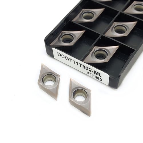 Herramientas de Torno 10pcs DCGT11T302 ML KT8060 Carburo miniatura 2