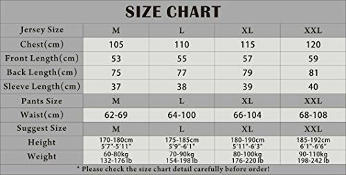 JOGVELO Maillot Ciclismo, Ropa Ciclismo Conjunto Hombre Jersey + Culotes Ciclismo Invierno Vellón Térmico Reflectante, XL - imagen 5