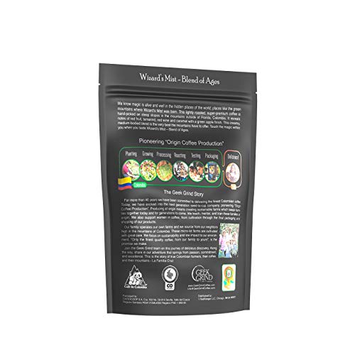 Geek Grind Wizard's Mist Café en Grano 12oz miniatura 2