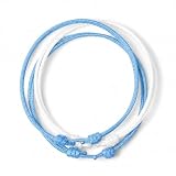 Luck Strings World Cup Countries Soccer Flag Cord Bracelet for Men or Women - Country flag Pulsera bandera Pais Copa Mundial Futbol Hombre Mujer - Sports String Bracelets (one size, Argentina)