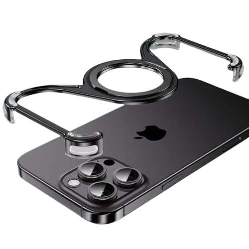 Coque antichoc iPhone 16 Pro Max MagSafe sans cadre béquille robuste