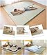 Batel Huh Japanische Tatami Matte, Natürliches Igusa Binsengras, Faltbare Igusa-Matratze, Japanische Futon Boden schlafen Area Teppich Meditation Yoga Zen(Size:100 * 200 * 3.5cm)