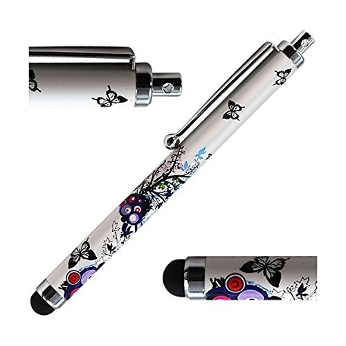 KARYLAX Seluxion - Stylet Universel pour Ecran Tactile et Capacitif avec Motif HF01 pour Alcatel One Touch : 282/355 / 358/585 / 813