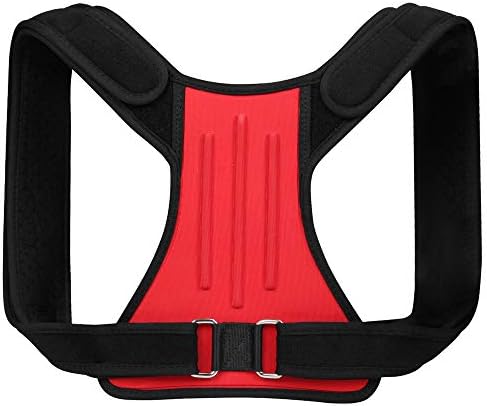 Xhaus Back Brace Posture Corrector for Men and Women with Adjustable Strap for Back and Clavicle Support, Back Straightener for Neck, Back, Shoulder Pain Relief
