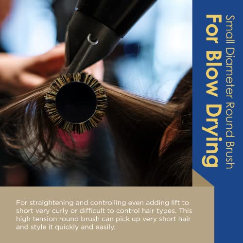 Spornette .75 Inch Mini Rounder Hair Brush Mr 2 #TOP2