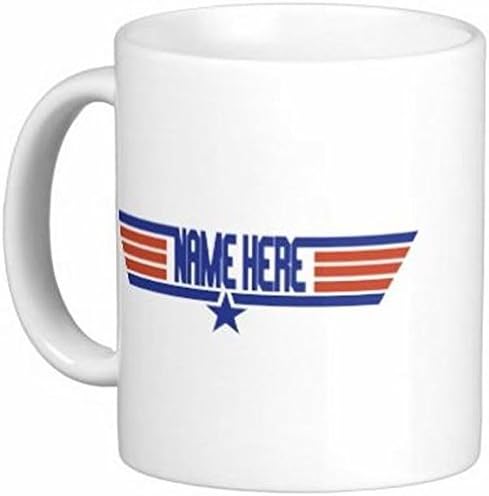 tellmeGen Taza de café de cerámica personalizada de 15 oz Y