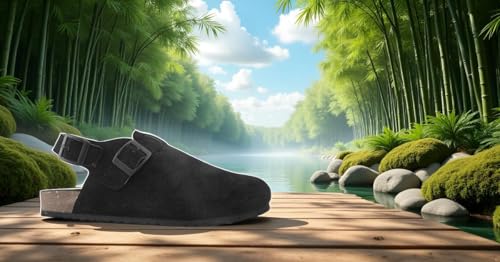 Image of Big Fox Light Weight PU Cork Backstrap Sandals for Men