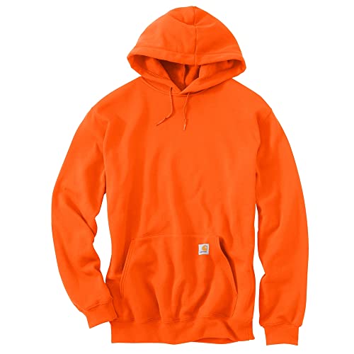 Image of Carhartt Men's Signature Sleeve Logo Midweight Sweatshirt Hooded