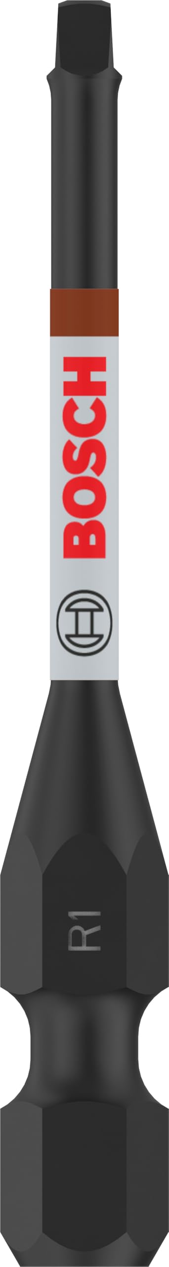 Bosch PRO Impact Control Robertson Screwdriver Bit R1 Square 55mm Pack of 2