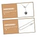 BESPORTBLE Adorable Dog Cartoon Necklace Durable Pet Pendant Jewelry Lightweight and Comfortable for Dogs and Cats Stylish Accessory for Pets