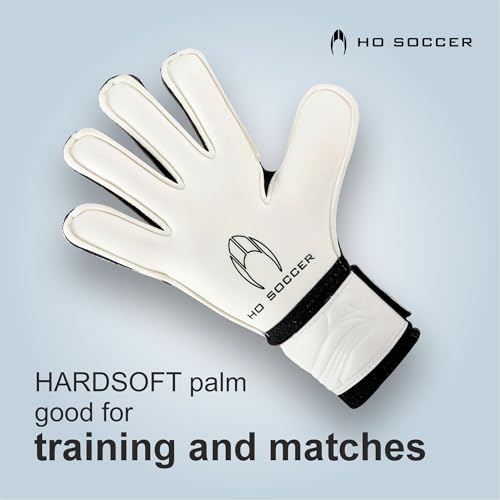 HO Soccer Trainer Pursuit FL White Guantes de Portero, Unisex Adultos, Blanco/Negro, 7 - imagen 5