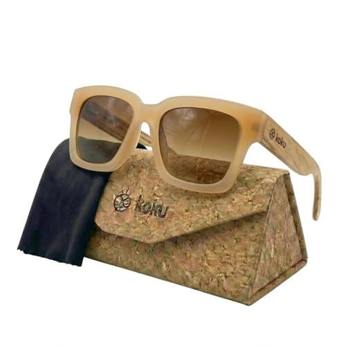 KOKU N17 Gafas de Sol Polarizadas - Colección Sunset Vibe - Diseño Moderno para Hombre y Mujer con Protección UV400
