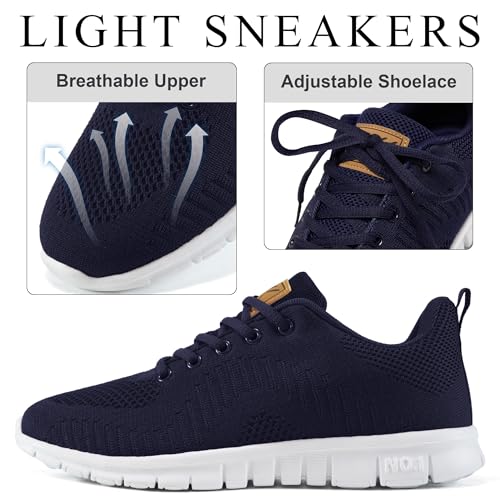 Image of Alicegana Sneakers for Women Walking Shoes: Lightweight Non Slip Comfortable Womens Shoes Footwear for Tennis Casual Work Travel