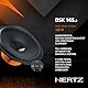 Hertz DSK 165.3 – 2-Wege-Komponentensystem mit 165mm Woofer, 24mm Neodym-Tweeter, 80W RMS / 160W Peak, 93 dB Empfindlichkeit, 4 Ohm Impedanz – Hohe Klangqualität & Einfache Installation