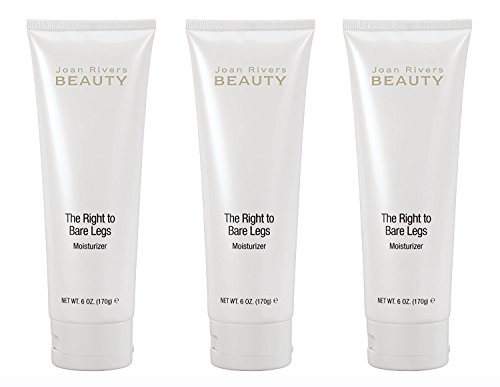 JOAN RIVERS The Right To Bare Legs 6-Ounce Moisturizer (3-Pack)