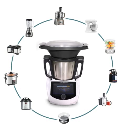 Chef-Robot-Kitchen-Cooking-Food-Processor-WiFi-Built-In-Kneading-Blending-Mixing-Steaming-Boiling-Stir-Frying