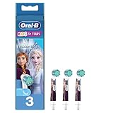 Diseñado para los niños Oral-B Cabezal de repuesto para cepillo de dientes Kids Frozen, paquete de 3