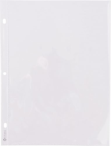 Miniatura 6 de hihaba 1 bolsillo (8 x 11.4) 10 hojas, 32 tipos de fundas de bolsillo transparentes, páginas de repuesto para álbum de fotos para tarjetas de fotos
