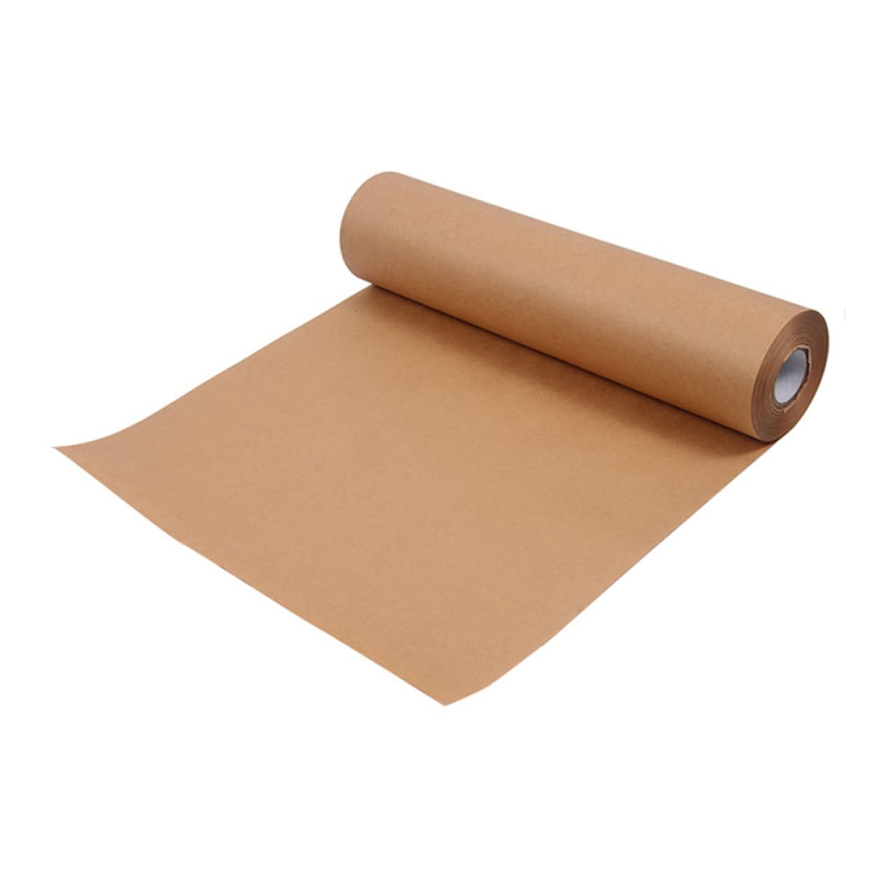 LOLIPPYY Papier Résistant et Polyvalent Rouleau 45cm X 30m Marron Kraft pour Emballage Présent et Art Craft pour Décoration et Emballages