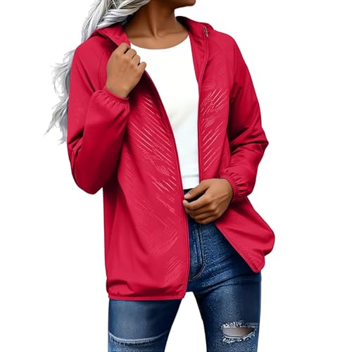 Manteau de pluie femme pour randonnée et pêche sous le soleil