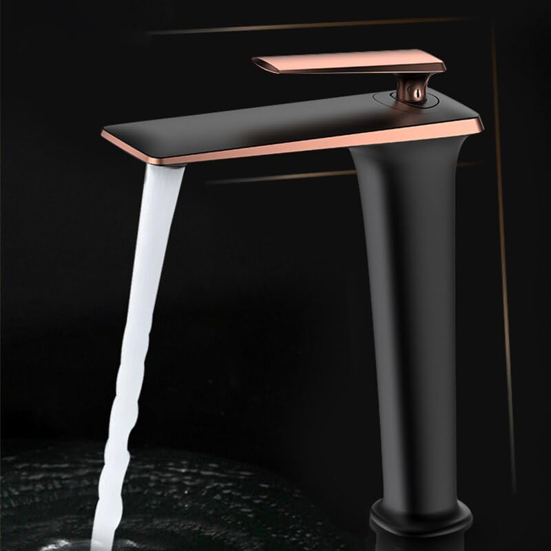 Robinet de lavabo grand format anti éclaboussures pour vasque à poser