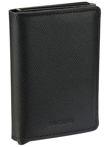 Image of Secrid Slim Wallet Original Leather With Rfid Safe Card Case