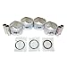 DNJ PRK151A Piston and Ring Kit For 2001-2010 Chrysler Dodge Jeep Caravan Liberty PT Cruiser Sebring Stratus Voyager Wrangler 2.4L L4 DOHC 16V Naturally Aspirated EDZ