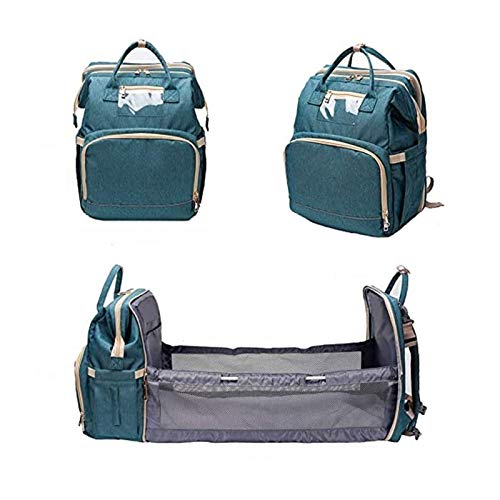 Babywindel Wickelbett Rucksack, Multifunktionsreise Babybett, Wickeltasche, Baby Stubenwagen Baby Nest mit Wickelstation Matratze -