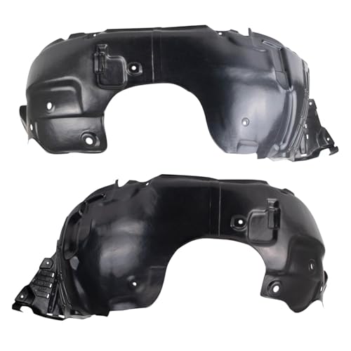 Image of TRQ Front Inner Fender Liner Set Compatible with 2014-2015 Kia Sorento KI1248139 KI1249139