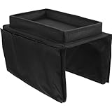 Organisateur d'accoudoir de canapé : pochette suspendue pratique et de grande capacité permettant de gagner de la place dans le salon, facile à utiliser et à nettoyer, organisateur de télécommande