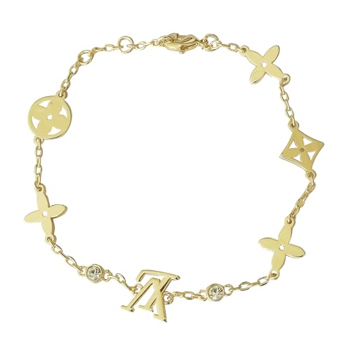 18K Gold Plated Women's Bracelet - Hypoallergenic Adjustable Chain, Minimalist and Sophisticated Jewelry4