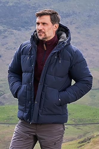 Mountain Warehouse Manta Mens Borg Lined Padded Jacket IsoTherm
