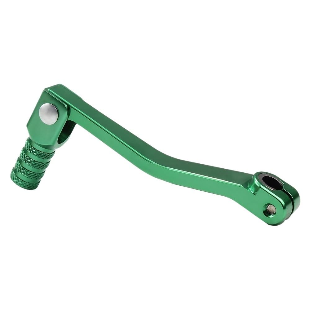 Gconla Green Motorcycle Gear Shifter Lever Motorcycle Accessories Folding Gear Shift Lever Shifter Pedal Toe Peg Linkage Kit For Bike Universal Part