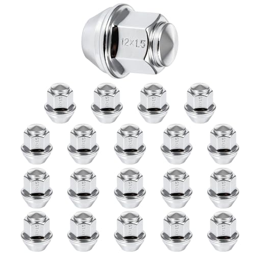 SCITOO M12x1.5 Lug Nuts 1.26 inch Length for Lincoln Wheel Lug Bolts