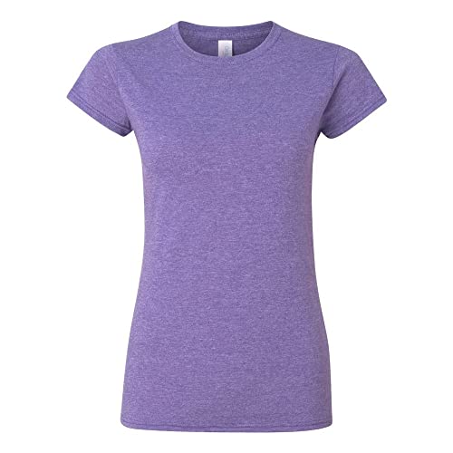 T-Shirt Softstyle Femme Violet S Gildan pour vos sorties