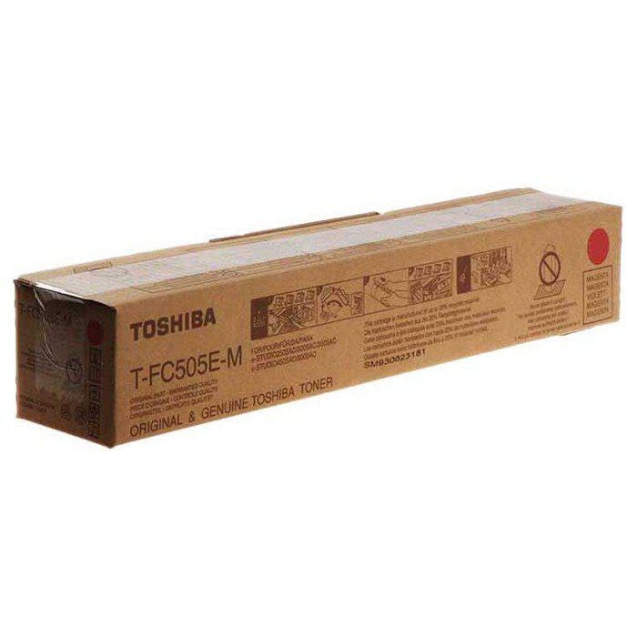TOSHIBA TOSHIBA Magenta T-FC505EM STUDIO2505AC/3005AC/3505AC/4505AC/5005AC Ink Cartridges, multicoloured, Estándar