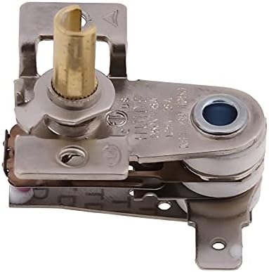Adjustable Temperature Switch Heating Bimetal Thermostat KDT-200 162°F Rating AC 250V 16A for Electric Heaters, Electric Irons, Rice Cookers, Toasters, Fryers, Electric Heaters, Ovens