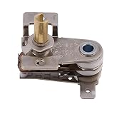 Adjustable Temperature Switch Heating Bimetal Thermostat KDT-200 162°F Rating AC 250V 16A for Electr