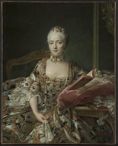 Lienzo decorativo de Francois Hubert Drouais para dar un aire elegante a tu dormitorio 60x90cm