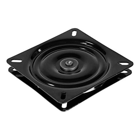 Wise 8WD10 360-Degree Flat Boat Seat Swivel, Black Cover