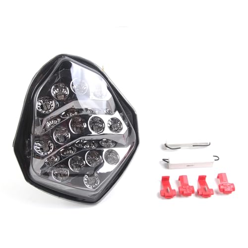 Konerstone Rücklicht für Suzuki GSXR1000 2003 2004 Blinker Bremse Rücklicht Integriertes Motorrad Ersatzzubehör GSX-R GSXR 1000 GSX-R1000 R1000 klare Linse