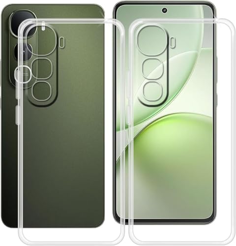 Image of REALCASE Crystal Clear Vivo Y400 5G Back Cover Case | Protective Design Transparent Back Cover Case for Vivo Y400 5G