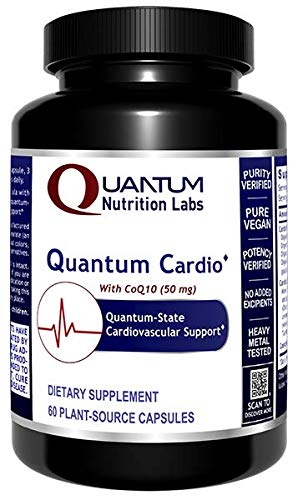 Quantum Nutrition Cardio, Featuring Delta-tocotrienols for Cardiovascular and Circulatory Health. Dietary Supplement. 60 Plant-Source Capsules