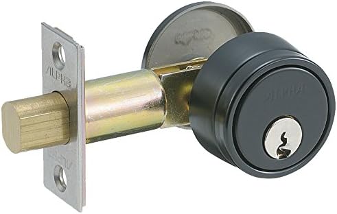 Amazon Alpha アルファ Wr 160玄関錠 2190 Bk Bs60 ブラック Diy 工具 ガーデン