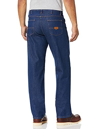 Image of Red Kap Men's Relaxed Fit Jean - Heavy Duty Jeans with Comfortable Denim, 5 Pocket Styling, Tapered Fit for Work Boots
