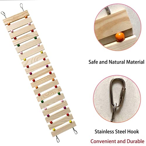 Nynel Hühnerschaukeln, Hühnerstall, Spielzeug, Naturholz, Hühnerleiter, Hühnerspielzeug, Sitzstange für Vögel, Geflügel… – Bild 4