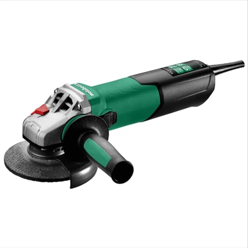 Image of Metabo HPT WEV 15-125 Quick 4-1 /2-Inch / 5-Inch Variable Speed Angle Grinder, 2,800-11,000 RPM, 13.5 Amp, Lock-On Switch, 646468420
