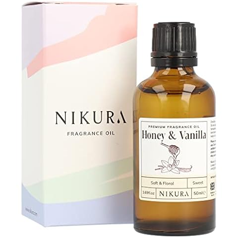 Nikura Honey & Vanilla Fragrance Oil 50ml Cover