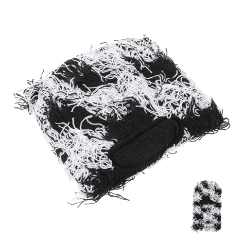 KESYOO Mascarilla de Lana para Hombres y Mujeres Invierno Antiviento Máscara Facial Completa para Actividades al Aire Libre, Gorro Cálido para el Cuello, Negro miniatura 1